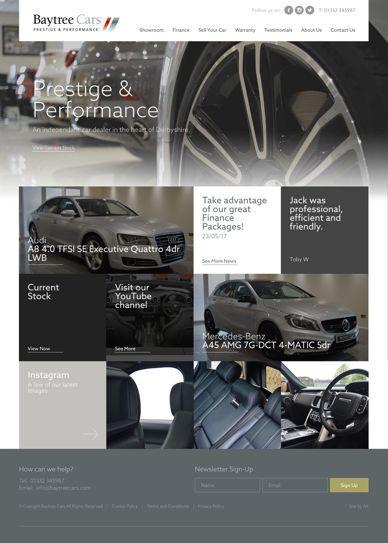 The Alchemist Website Design